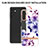 Coque Silicone Motif Fantaisie Souple Couleur Unie Etui Housse YB6 pour Samsung Galaxy Quantum4 5G Petit