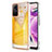 Coque Silicone Motif Fantaisie Souple Couleur Unie Etui Housse YB6 pour Xiaomi Redmi Note 12S Jaune