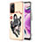 Coque Silicone Motif Fantaisie Souple Couleur Unie Etui Housse YB6 pour Xiaomi Redmi Note 12S Kaki