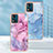 Coque Silicone Motif Fantaisie Souple Couleur Unie Etui Housse YB7 pour Motorola Moto E13 Petit