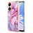 Coque Silicone Motif Fantaisie Souple Couleur Unie Etui Housse YB7 pour Oppo A58 5G Petit