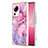 Coque Silicone Motif Fantaisie Souple Couleur Unie Etui Housse YB7 pour Xiaomi Civi 2 5G Violet Clair