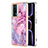 Coque Silicone Motif Fantaisie Souple Couleur Unie Etui Housse YB7 pour Xiaomi Poco F5 Pro 5G Violet Clair