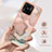 Coque Silicone Motif Fantaisie Souple Couleur Unie Etui Housse YB7 pour Xiaomi Redmi 10 India Petit