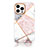 Coque Silicone Motif Fantaisie Souple Couleur Unie Etui Housse YJ1 pour Apple iPhone 13 Pro Blanc