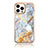 Coque Silicone Motif Fantaisie Souple Couleur Unie Etui Housse YJ1 pour Apple iPhone 13 Pro Gris