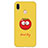 Coque Silicone Motif Fantaisie Souple Couleur Unie Housse Etui S02 pour Huawei Nova 3e Jaune