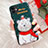 Coque Silicone Motif Noel Souple Couleur Unie Etui Housse C01 pour Apple iPhone 11 Petit