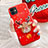 Coque Silicone Motif Noel Souple Couleur Unie Etui Housse C01 pour Apple iPhone 11 Rouge