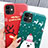 Coque Silicone Motif Noel Souple Couleur Unie Etui Housse S01 pour Apple iPhone 11 Petit