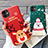 Coque Silicone Motif Noel Souple Couleur Unie Etui Housse S01 pour Apple iPhone 11 Petit