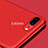 Coque Silicone Souple Couleur Unie Gel pour Apple iPhone 8 Plus Rouge Petit