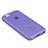 Coque Silicone Souple Mat pour Apple iPhone 5C Violet Petit