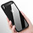 Coque Silicone Souple Miroir W01 pour Apple iPhone Xs Noir Petit