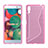 Coque Silicone Souple Transparente Vague S-Line Housse Etui pour Sony Xperia L3 Rose