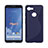 Coque Silicone Souple Transparente Vague S-Line pour Google Pixel 3 Bleu