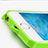 Coque Silicone TPU Souple Couleur Unie pour Apple iPhone 5S Vert Petit