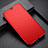 Coque Transparente Integrale Silicone Souple Portefeuille pour Apple iPhone X Rouge Petit