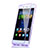 Coque Transparente Integrale Silicone Souple Portefeuille pour Huawei P8 Lite Violet