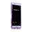 Coque Transparente Integrale Silicone Souple Portefeuille pour Huawei P9 Violet Petit