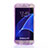 Coque Transparente Integrale Silicone Souple Portefeuille pour Samsung Galaxy S7 G930F G930FD Violet