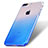 Coque Transparente Rigide Degrade pour Apple iPhone 7 Plus Bleu