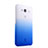 Coque Transparente Rigide Degrade pour Huawei Ascend GX1 Bleu