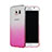 Coque Transparente Rigide Degrade pour Samsung Galaxy S6 Duos SM-G920F G9200 Rose