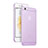 Coque Ultra Fine Mat Rigide Transparente pour Apple iPhone 6 Plus Violet Petit