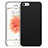 Coque Ultra Fine Mat Rigide Transparente pour Apple iPhone SE Noir