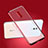 Coque Ultra Fine Plastique Rigide Etui Housse Transparente pour Oppo Realme X Rouge