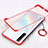 Coque Ultra Fine Plastique Rigide Etui Housse Transparente pour Realme X50 5G Rouge