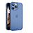 Coque Ultra Fine Plastique Rigide Etui Housse Transparente QC pour Apple iPhone 14 Pro Bleu