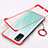 Coque Ultra Fine Plastique Rigide Etui Housse Transparente U01 pour Oppo A92 Rouge