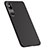 Coque Ultra Fine Plastique Rigide pour Apple iPhone X Noir