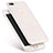 Coque Ultra Fine Plastique Rigide Transparente pour Apple iPhone 7 Plus Blanc