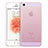 Coque Ultra Fine Plastique Rigide Transparente pour Apple iPhone SE Rose