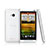 Coque Ultra Fine Plastique Rigide Transparente pour HTC One M7 Blanc