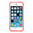 Coque Ultra Fine Silicone Mat Transparente pour Apple iPhone 5 Rouge Petit