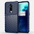 Coque Ultra Fine Silicone Souple 360 Degres Housse Etui A01 pour OnePlus 7T Pro 5G Bleu