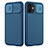 Coque Ultra Fine Silicone Souple 360 Degres Housse Etui C01 pour Apple iPhone 12 Bleu