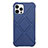 Coque Ultra Fine Silicone Souple 360 Degres Housse Etui C02 pour Apple iPhone 12 Pro Max Bleu