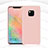 Coque Ultra Fine Silicone Souple 360 Degres Housse Etui C02 pour Huawei Mate 20 Pro Rose