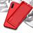 Coque Ultra Fine Silicone Souple 360 Degres Housse Etui C02 pour Samsung Galaxy A70 Rouge