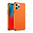 Coque Ultra Fine Silicone Souple 360 Degres Housse Etui C03 pour Apple iPhone 12 Pro Max Orange