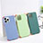 Coque Ultra Fine Silicone Souple 360 Degres Housse Etui C03 pour Apple iPhone 12 Pro Max Petit