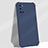 Coque Ultra Fine Silicone Souple 360 Degres Housse Etui C06 pour Oppo Reno4 Pro 5G Bleu