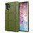 Coque Ultra Fine Silicone Souple 360 Degres Housse Etui C06 pour Samsung Galaxy Note 10 Plus 5G Vert