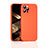 Coque Ultra Fine Silicone Souple 360 Degres Housse Etui G01 pour Apple iPhone 14 Pro Max Orange