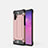 Coque Ultra Fine Silicone Souple 360 Degres Housse Etui G01 pour Samsung Galaxy Note 10 Plus 5G Or Rose